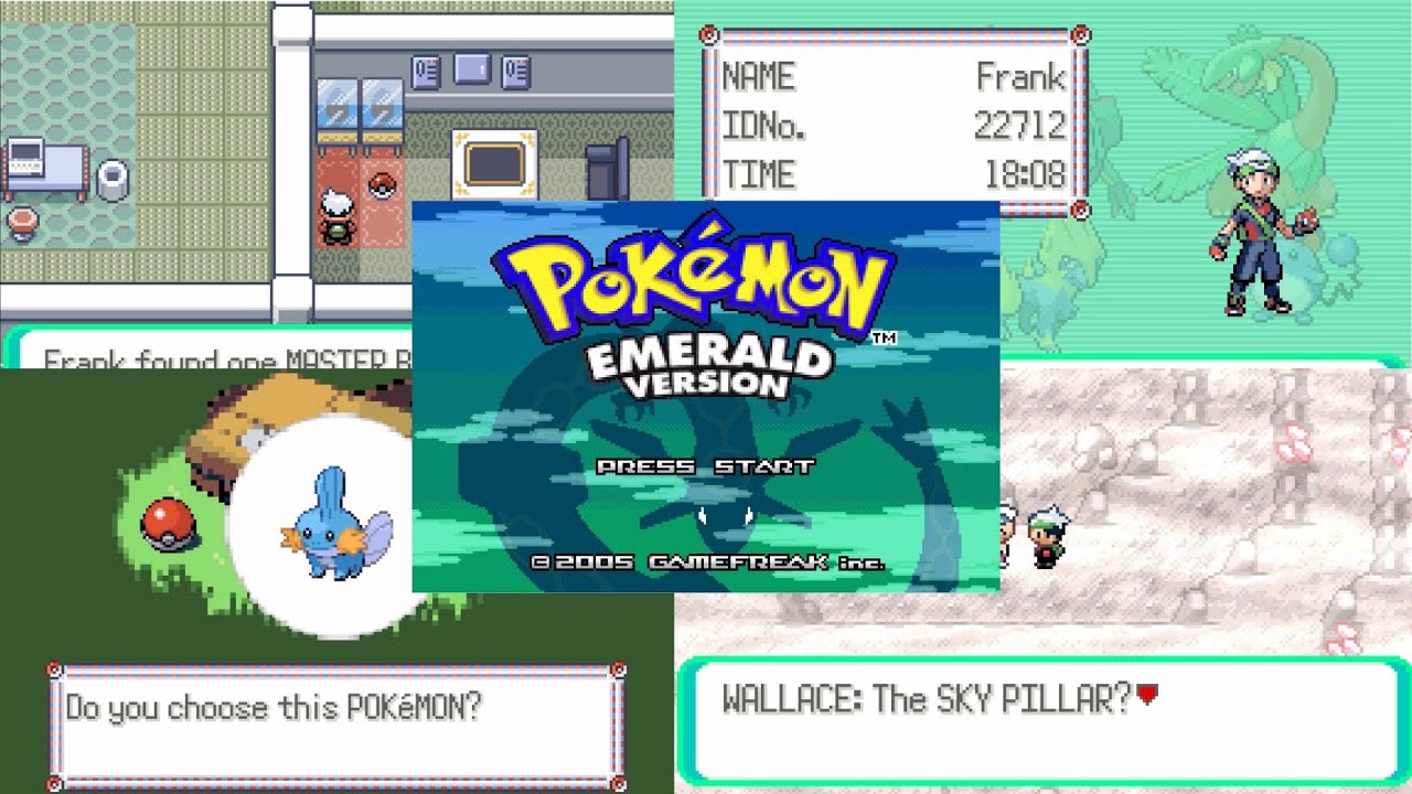 The Beginning Of My Pokémon Emerald Forever Save