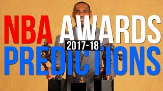 2017-18 NBA Award Predictions! | MVP, ROOKIE of the YEAR & MORE!