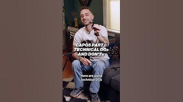 Are you using your capo wrong? (Part I) @TheDonutDoctor