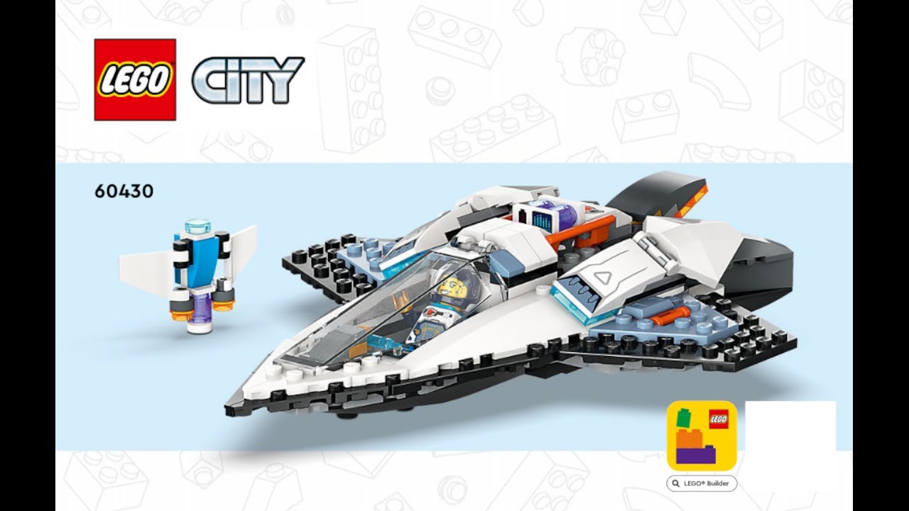 LEGO Instructions | City | 60430 | Interstellar Spaceship | Space