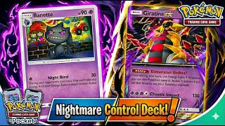 Banette & Giratina EX Nightmare Control Deck | Pokemon TCG Pocket
