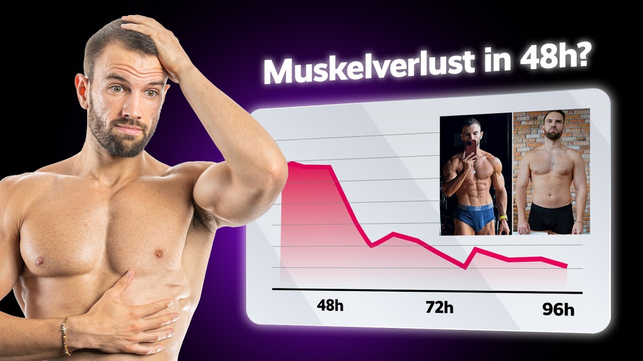 Muskelabbau in nur 48h? So schnell verlierst Du WIRKLICH Muskeln!
