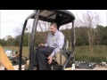 Used compact excavator inspection - Cab operational checks