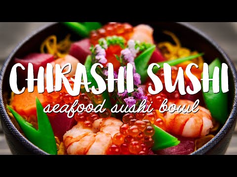 Video: Hur Man Gör Chirashi Sushi, 