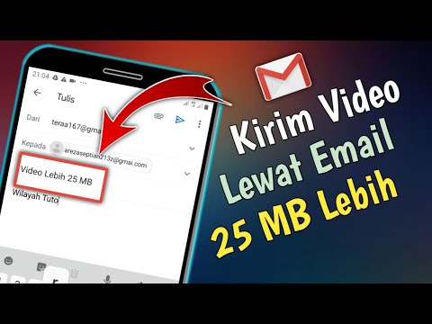 Cara Mengirim Video Lewat Email Lebih Dari 25 MB Dari Hp