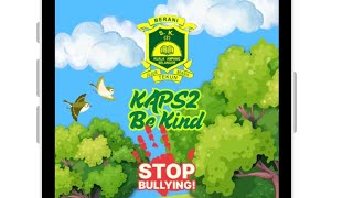 iOS App Ideation & Prototyping 2025 : KAPS2 Be Kind - Stop Bullying