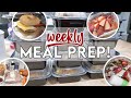 ⚡REAL LIFE *simple* MEAL PREP IDEAS FOR YOUR FAMILY!