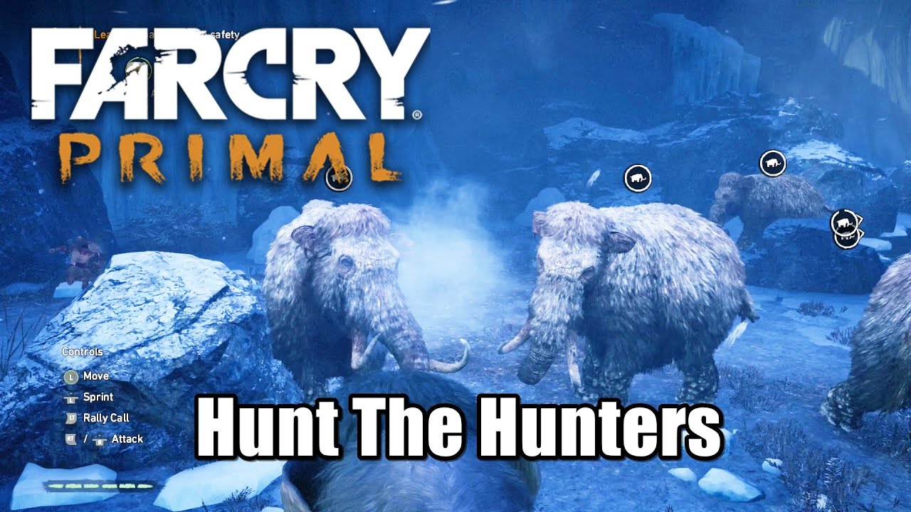 Far Cry Primal Hunt The Hunters Lead the mammoth to safely
