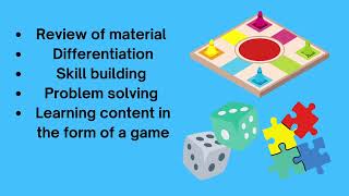 Gamification and Game Based Learning