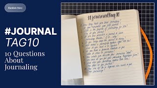 #journaltag10 | 10 questions about my personal journaling journey