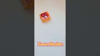 Easy Origami Easter Basket 🐣🧺 #origami #easypapercrafts #origamitutorial #kidscrafts #papercraft