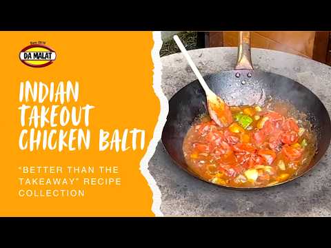 Chicken Balti. Indian Restaurant Recipe. British Indian Restaurant Style Curry.