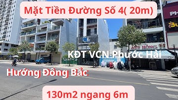 Siêu Hiếm Lô Đất Mặt Tiền Số 4 Vcn Phước Hải Nha Trang Khánh Hoà 130m2 Ngang 6m Hướng Đông Bắc