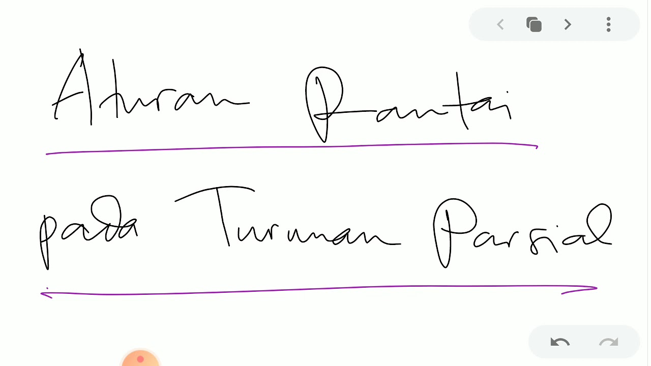 Matematika Fisika 1 Aturan Rantai Turunan Parsial YouTube
