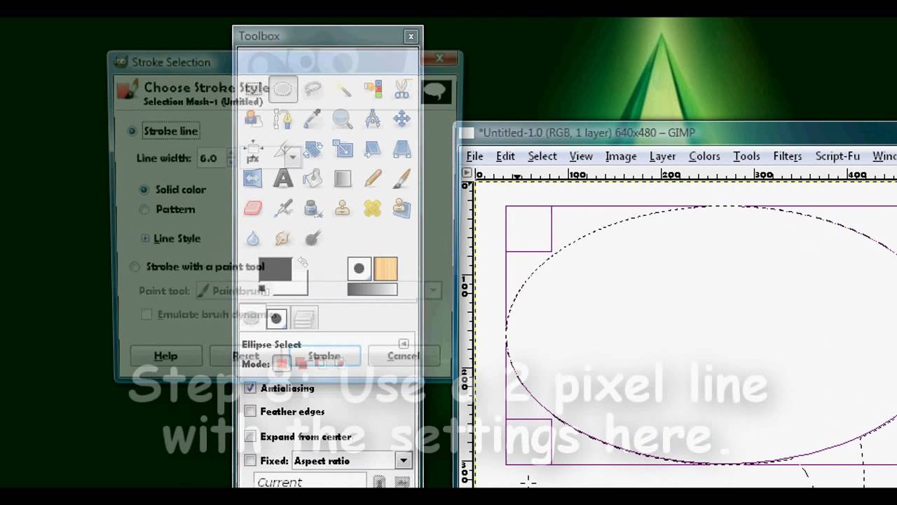 GIMP #1: How to create a comic bubble - YouTube