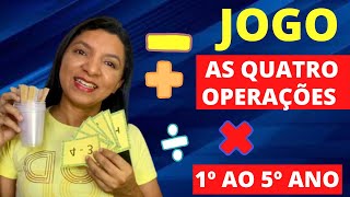 Jogo da Memória das Quatro Operações Matemáticas [1º ao 5º Ano] Professor em Sala screenshot 4
