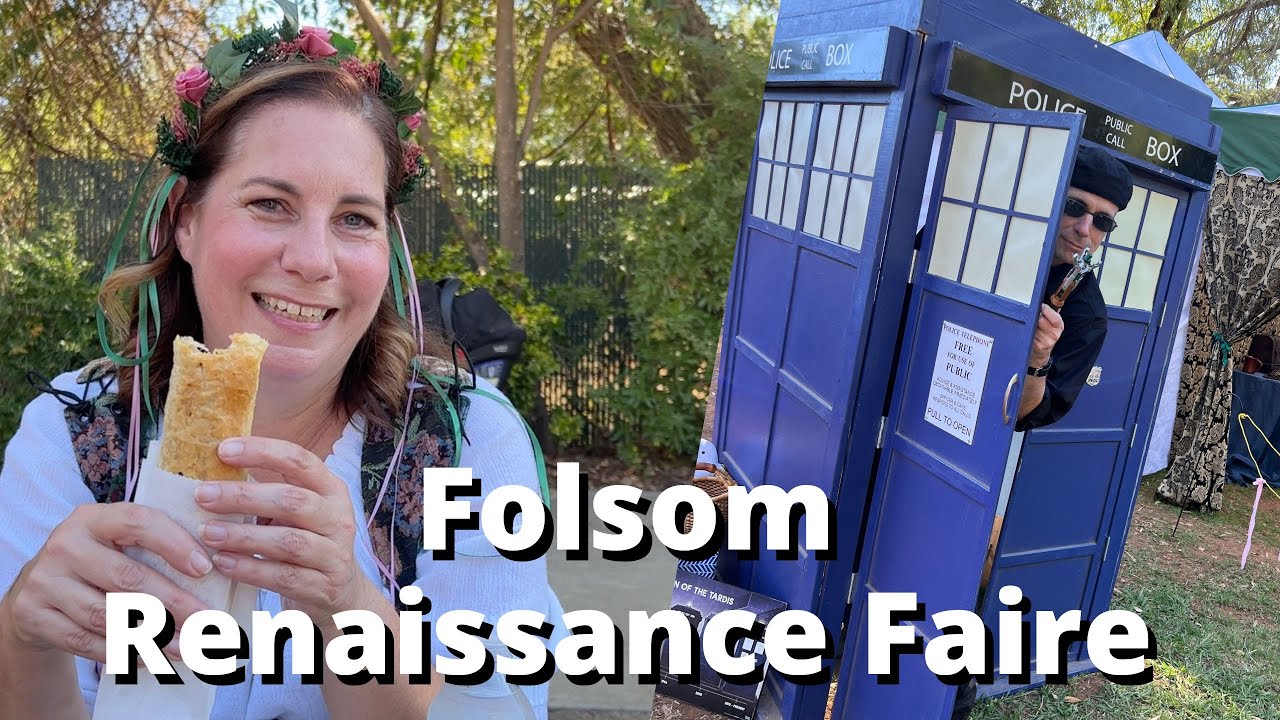 Folsom Renaissance Faire Vlog | Jousting, Sausage Roll and More!