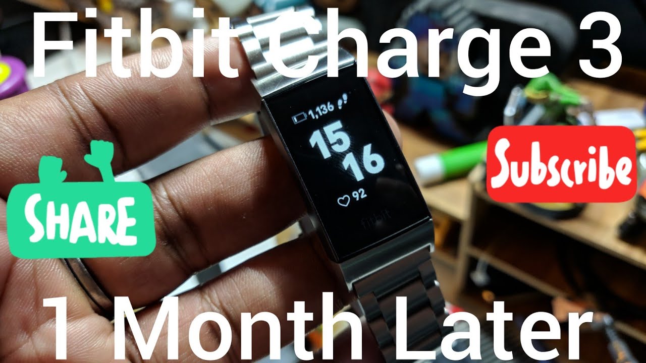 Fitbit Charge 3 - 1 Month Later Full Review + Top 3 Straps