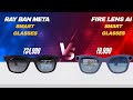 Ray Ban Meta Glasses vs Fire Lens Ai Smart Glasses COMPARISON⚡️Which One Should You Buy?