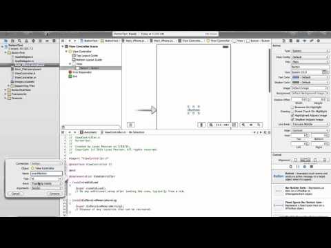 Xcode for Button