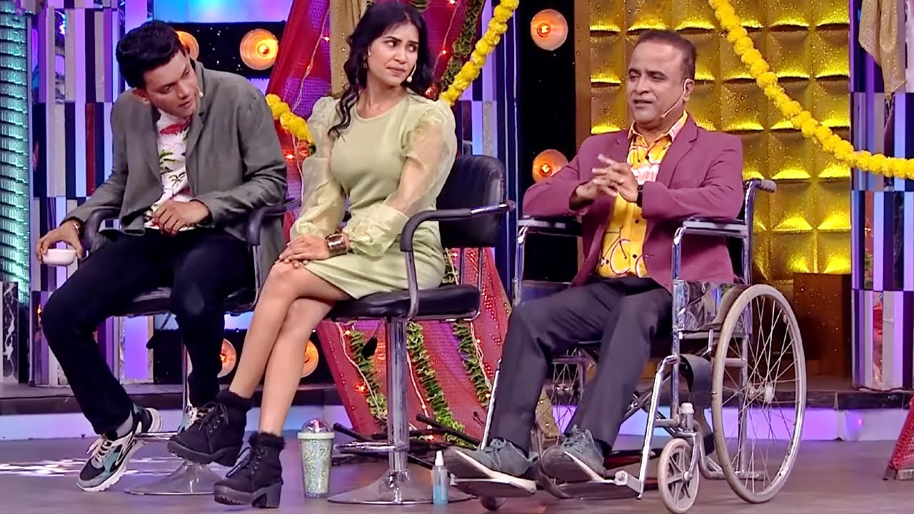 जज समीरला खुर्ची म्हणून दिली हॉस्पिटलची व्हीलचेयर | Maharashtrachi Hasya Jatra Hasyacha Chaukar