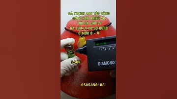 KIỂM TRA ĐỘ CỨNG ĐÁ THẠCH ANH TÓC VÀNG HÌNH HỒ LY PHONG THỦY