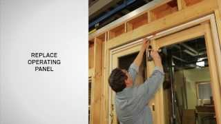 Installing an Auxiliary Lock on 400 200 Series and A-Series Gliding Patio Doors Andersen Windows