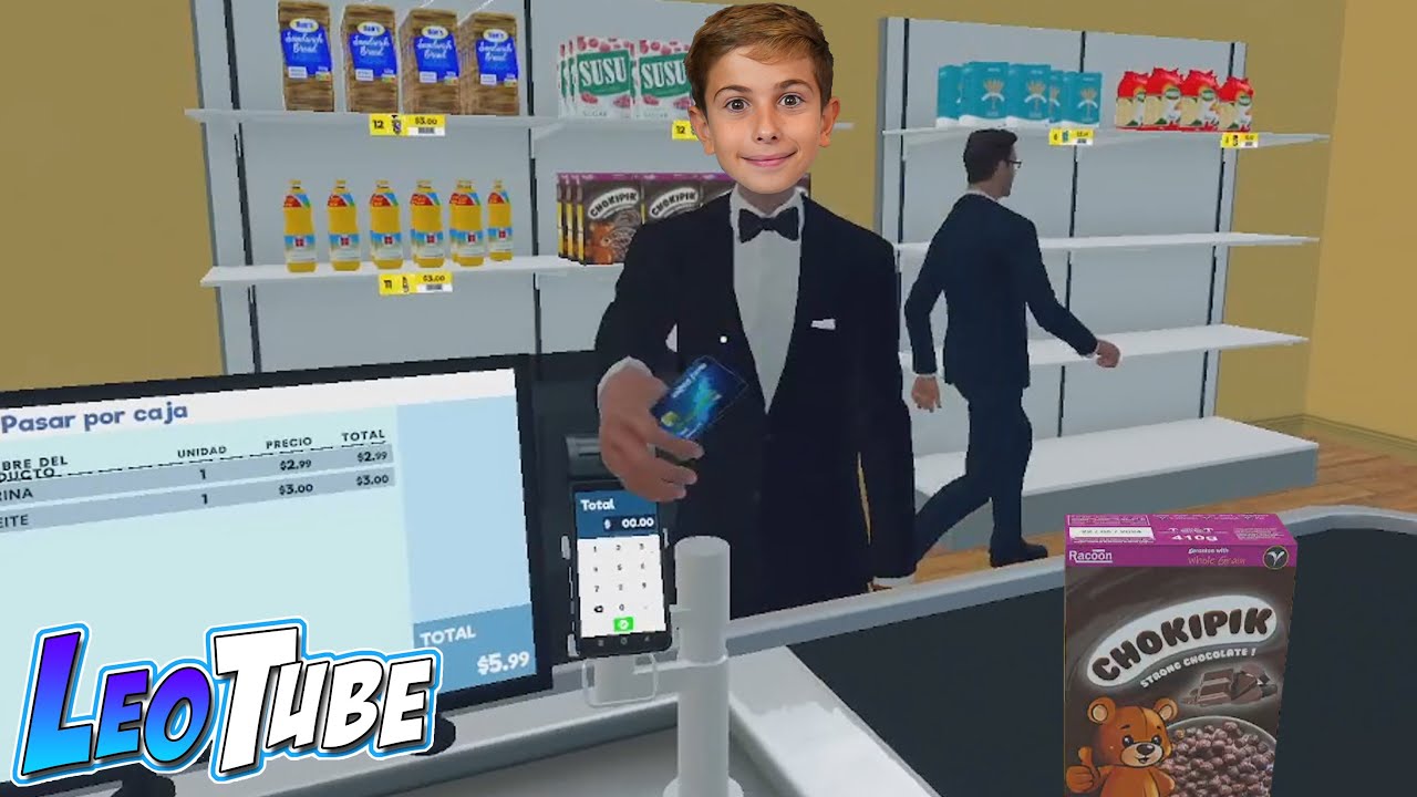 Abro Mi Supermercado en Super Market Simulator