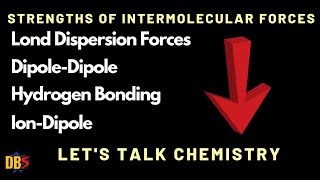 Different Strengths of Intermolecular Forces