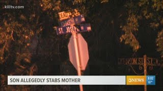 Son stabs his mother with kitchen knife on St. Joseph Street in Alice