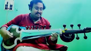 Raag Jaunpuri in rare instrument Mohanveena - 6 mins