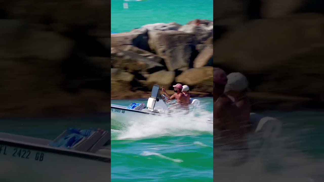 Not everyone likes the drones at the Haulover Inlet in Bal Harbour, Florida