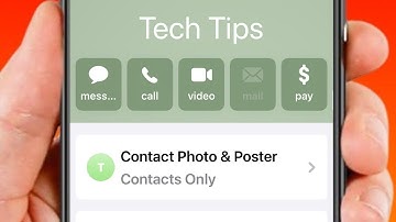 How to Set Up My Card in Contacts on iPhone iOS 17