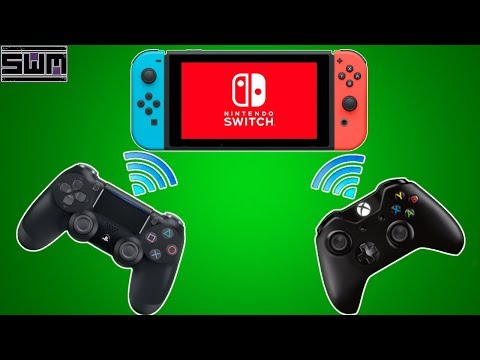 Easy Way To Use Your PS4/Xbox One Controller On Your Nintendo Switch Wireless