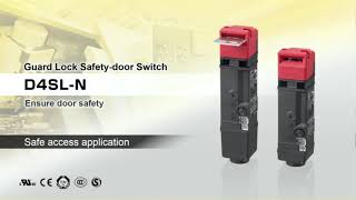 Omron D4SL-N Series Guard Locking Switch