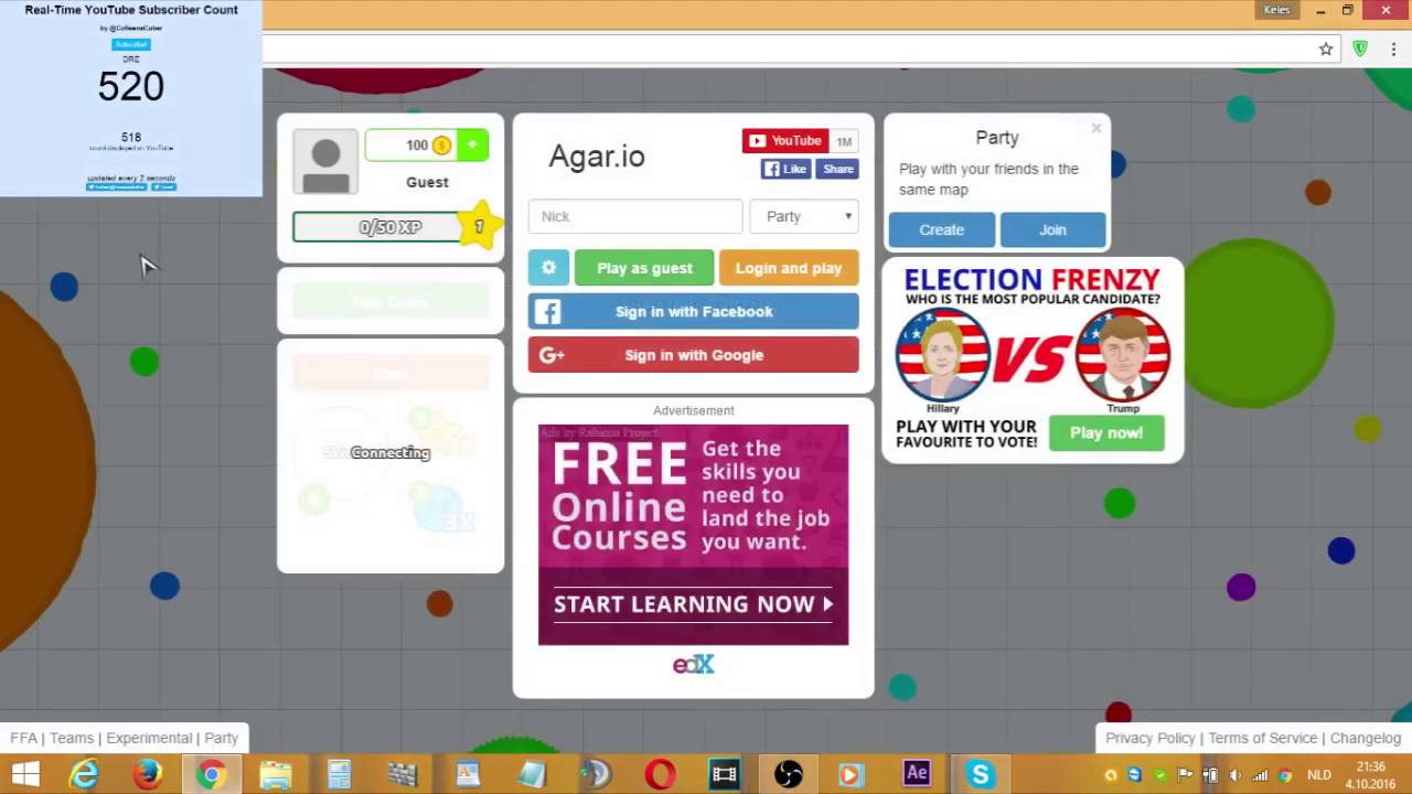 I GOT BANNED BY AGARIO? WTF?
