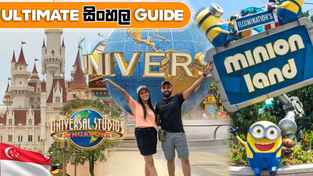 සිංගප්පූරුවේ Universal Studios යන්න ඉන්නවනන් අනිවාරෙන් මේක බලන්න🇸🇬 ✈️ Full Tour + Guide + Tips 😍 