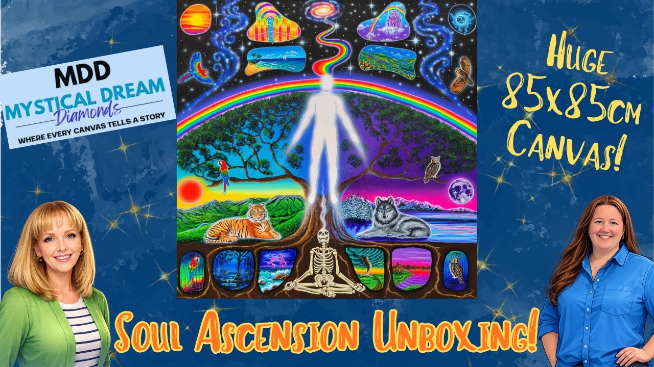 Soul Ascension 🌈 Becca Tindol FIRST LOOK | Mystical Dream Diamonds Unboxing