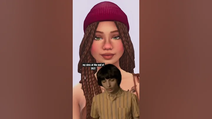 my sims then vs now #shorts #sims4 #ts4 #viral