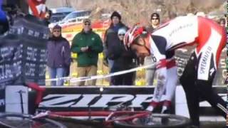 Todd Wells Barriers Crash USGP 6 Ft.Collinsby Cyclocross