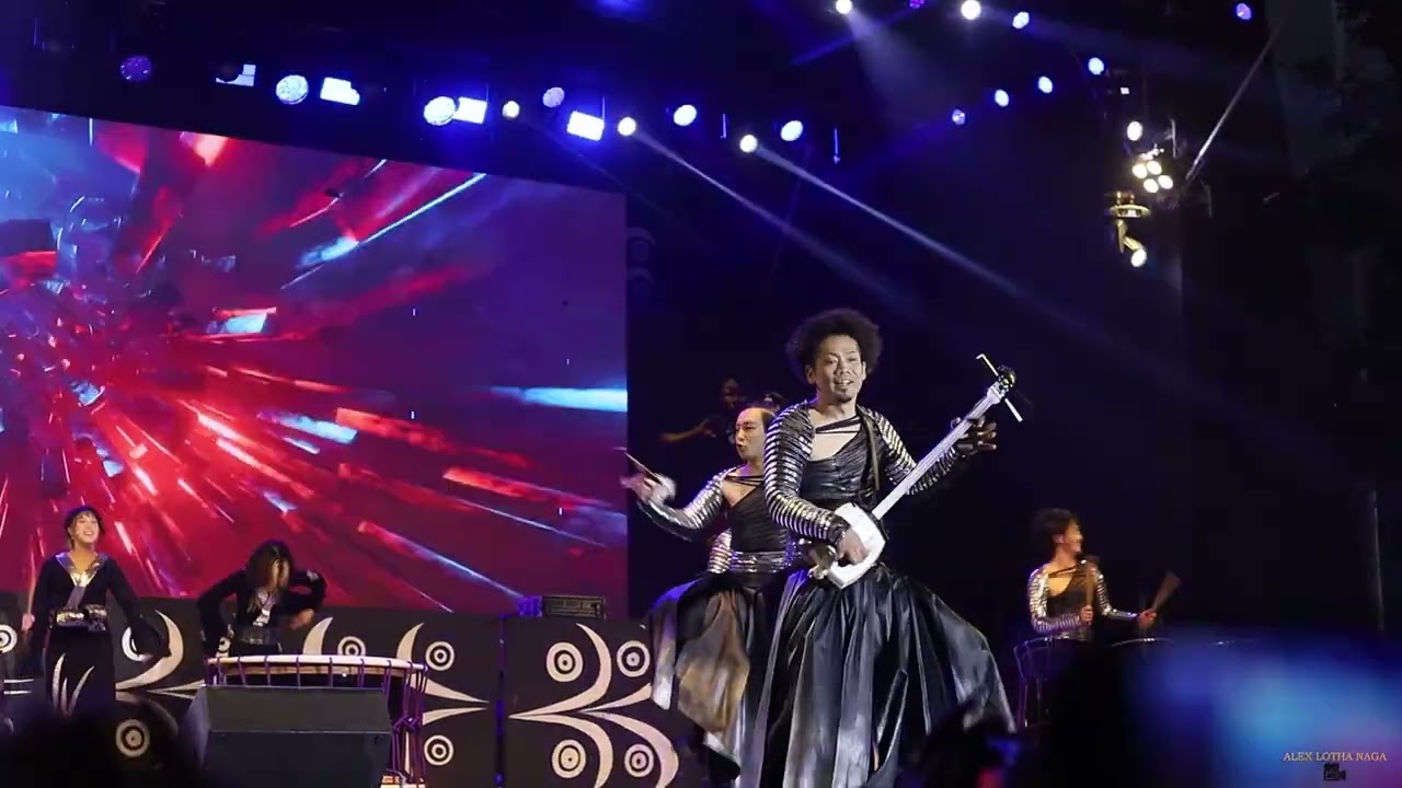 Drum Tao (Japan) performing at the Hornbill festival 2024