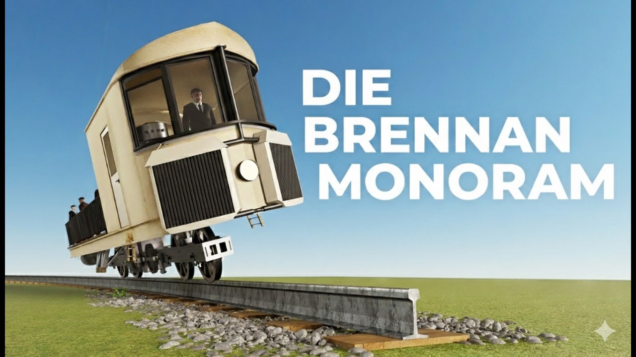 Die selbstbalancierende Einschienenbahn