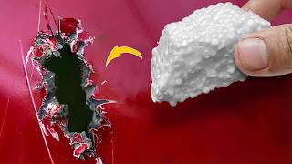 Why Didn’t I Know This Sooner! This Styrofoam Trick Fixes Plastic Bumper Into Like New screenshot 5