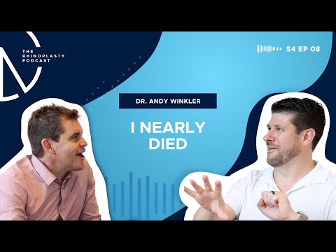Video thumbnail: I nearly died with Dr. Andrew Winkler  - S4 - EP08 — Dr Cameron McIntosh - Rhinoplasty