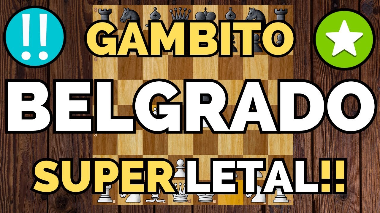 El GAMBITO más DIFÍCIL de PARAR en AJEDREZ😱♟️