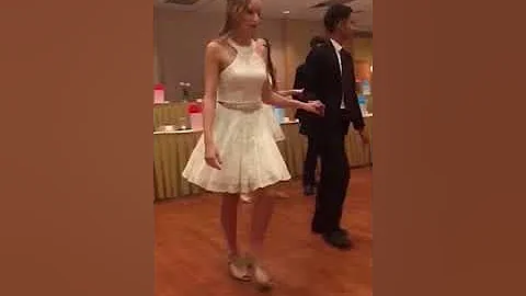 Kara Brooks waltzing