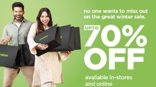 Gul Ahmed Winter Sale| Upto 70% Off