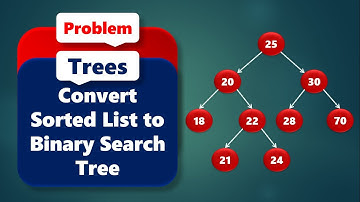 Convert Sorted List to BST | Leetcode #109 | Trees #15