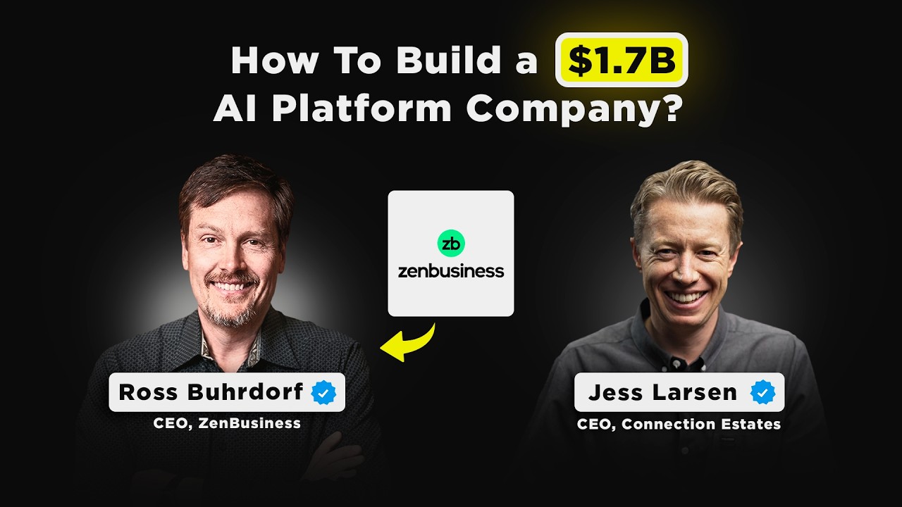 Ai, 1 Million Customers, and $1.7B Company Valuation | ZenBusiness CEO, Ross Burhdorf