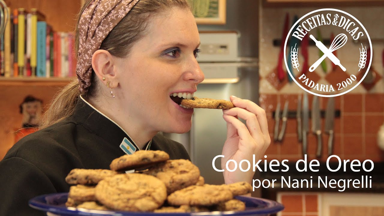 COOKIES DE OREO - RECEITAS & DICAS - EPISÓDIO 34 - POR NANI NEGRELLI